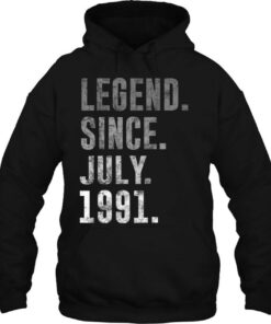 Legend Since July 1991 31St Birthday Vintage 1991 Birthday 3
