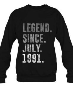 Legend Since July 1991 31St Birthday Vintage 1991 Birthday 4