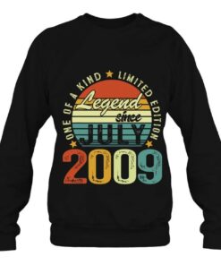 Legend Since July 2009 13 Years Old 13Th Birthday Kids Boys 4