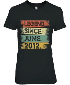 Legend Since June 2012 Distressed Born In June 2012 Bday 2