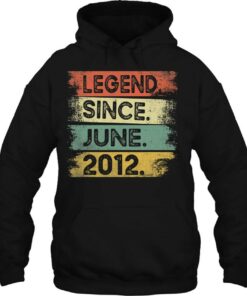 Legend Since June 2012 Distressed Born In June 2012 Bday 3