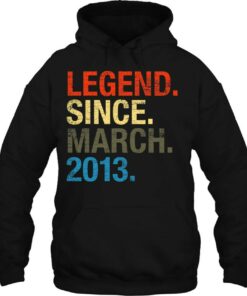 Legend Since March 2013 Bday Gifts 10Th Birthday 2 Legend Since March 2013 Bday Gifts 10Th Birthday 3