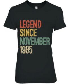 Legend Since November 1985 37Th Birthday Gift 37 Years Old 2