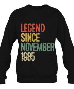 Legend Since November 1985 37Th Birthday Gift 37 Years Old 4