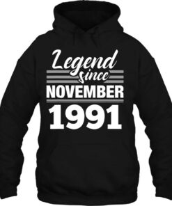 Legend Since November 1991 31St Birthday 31 Years Old Gift 3