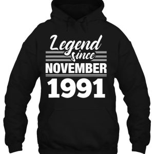 Legend Since November 1991 31St Birthday 31 Years Old Gift 3