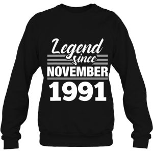 Legend Since November 1991 31St Birthday 31 Years Old Gift 4