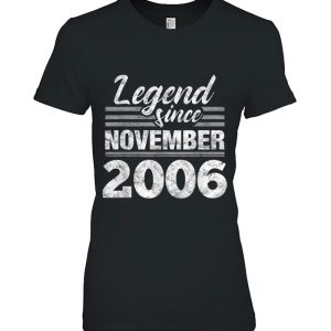 Legend Since November 2006 – 16Th Birthday 16 Years Old Gift