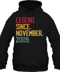 Legend Since November 2009 13Th Birthday Gift 13 Years Old 3