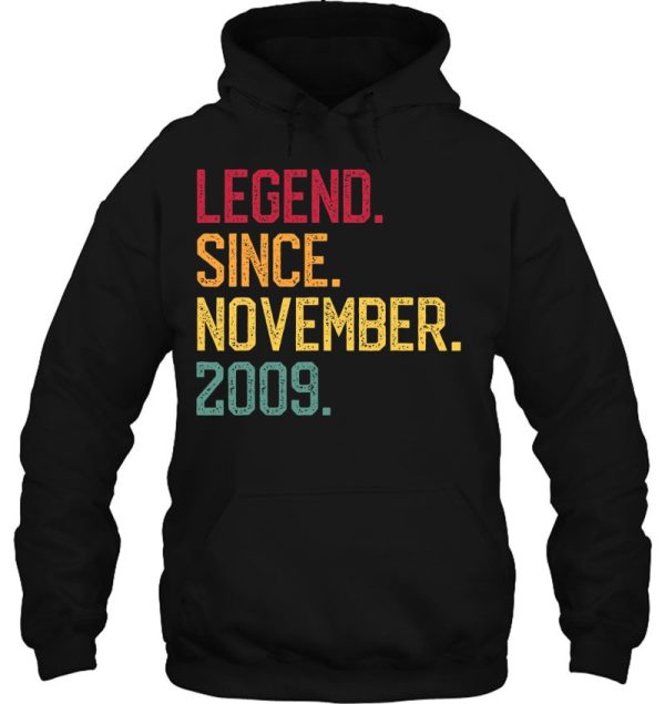 Legend Since November 2009 13Th Birthday Gift 13 Years Old