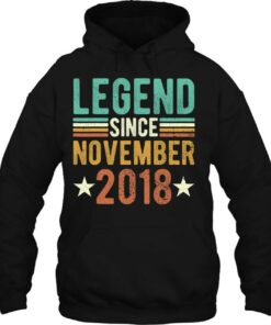 Legend Since November 2018 4 Years Old 4Th Tee Anniversary 3