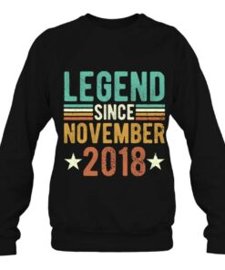 Legend Since November 2018 4 Years Old 4Th Tee Anniversary 4
