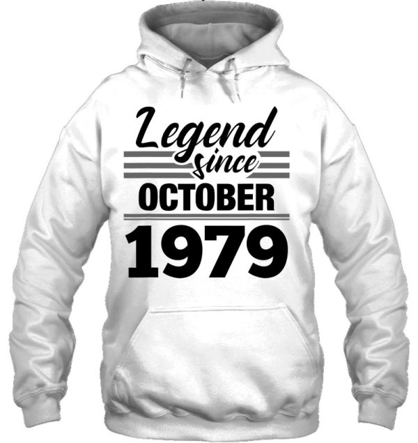 Legend Since October 1979 – 43Rd Birthday 43 Years Old Gift