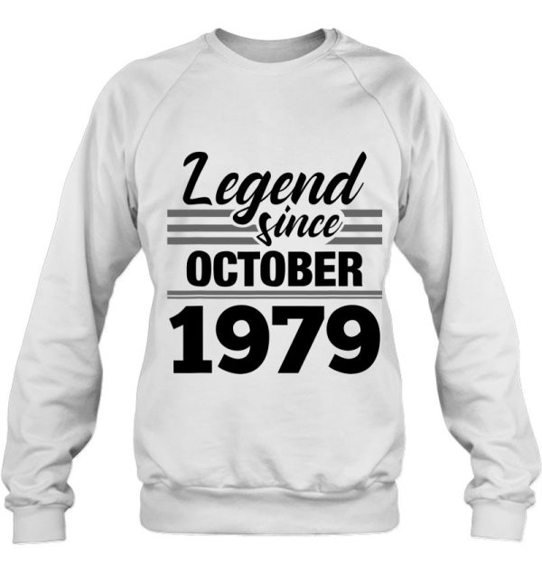 Legend Since October 1979 – 43Rd Birthday 43 Years Old Gift