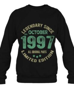 Legend Since October 1997 25 Years Old 25Th Birthday Gifts 4