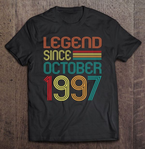 Legend Since October 1997 Retro 26Th Birthday 26 Years Old