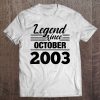 Legend Since October 2003 – 19Th Birthday 19 Years Old Gift