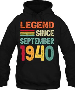 Legend Since September 1940 83Rd Birthday 83 Years Old Gift 3