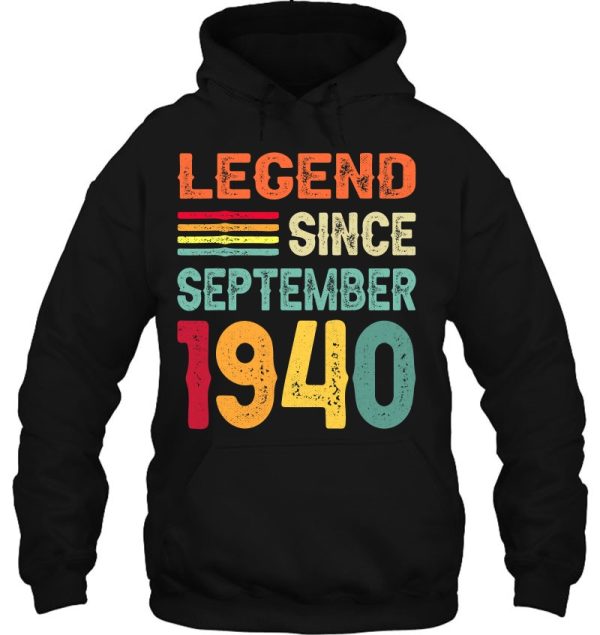 Legend Since September 1940 83Rd Birthday 83 Years Old Gift