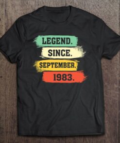 Legend Since September 1983 Happy Birthday 1