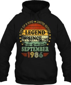 Legend Since September 1986 36Th Birthday 36 Years Old B-Day Raglan Baseball 2 Legend Since September 1986 36Th Birthday 36 Years Old B Day Raglan Baseball 3