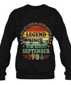 Legend Since September 1986 36Th Birthday 36 Years Old B-Day Raglan Baseball 3 Legend Since September 1986 36Th Birthday 36 Years Old B Day Raglan Baseball 4