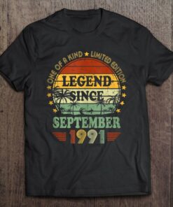 Legend Since September 1991 31St Birthday 31 Years Old B Day 1