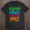 Legend Since September 1992 Bday Gifts 30Th Birthday