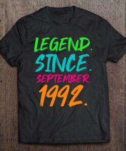 Legend Since September 1992 Bday Gifts 30Th Birthday 1