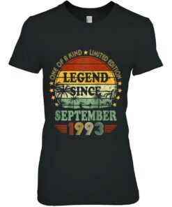 Legend Since September 1993 29Th Birthday 29 Years Old B Day Raglan Baseball 2