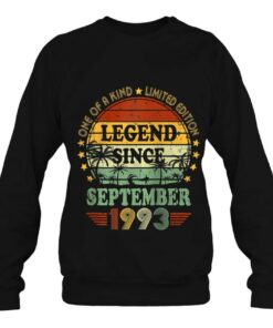Legend Since September 1993 29Th Birthday 29 Years Old B Day Raglan Baseball 4