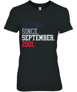 Legend Since September 2001 For Men September 2001 21 Years 2