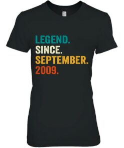 Legend Since September 2009 14Th Birthday Gift 14 Years Old 1 Legend Since September 2009 14Th Birthday Gift 14 Years Old 2