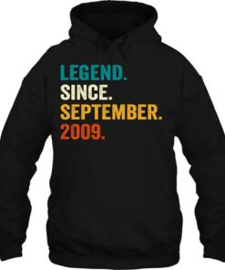 Legend Since September 2009 14Th Birthday Gift 14 Years Old 2 Legend Since September 2009 14Th Birthday Gift 14 Years Old 3