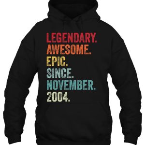 Legendary Epic Awesome Since November 2004 18Th Birthday 3