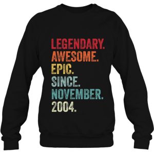 Legendary Epic Awesome Since November 2004 18Th Birthday 4