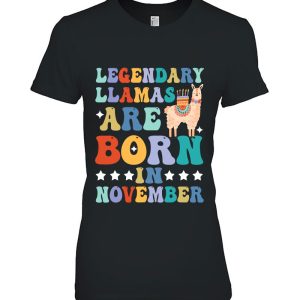 Legendary Llamas Are Born In November Birthday Llama 2