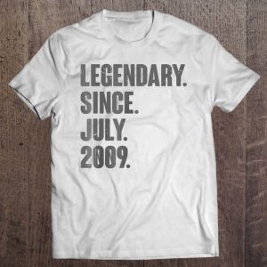 Legendary Since July 2009 – 13 Years Old 13Th Birthday Gifts