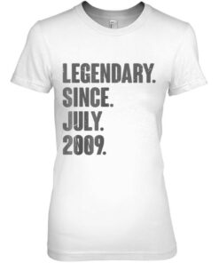 Legendary Since July 2009 - 13 Years Old 13Th Birthday Gifts 1 Legendary Since July 2009 13 Years Old 13Th Birthday Gifts 2