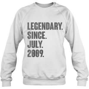 Legendary Since July 2009 13 Years Old 13Th Birthday Gifts 4