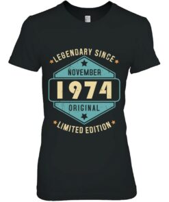 Legendary Since November 1974 Happy Birthday 1