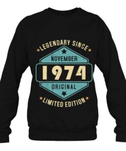 Legendary Since November 1974 Happy Birthday 2 Legendary Since November 1974 Happy Birthday 3