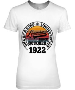 Legendary Since October 1922 100Th Birthday Gift 100 Yrs Old 2