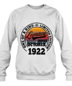 Legendary Since October 1922 100Th Birthday Gift 100 Yrs Old 4