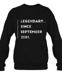 Legendary Since September 2001 21 Years Old 21St Birthday 2 Legendary Since September 2001 21 Years Old 21St Birthday 3