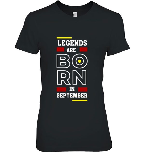 Legends Are Born In September Version