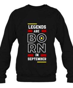 Legends Are Born In September Version 4