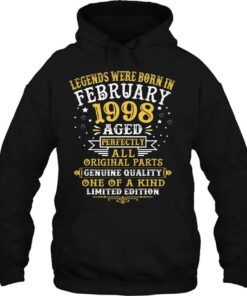 Legends Were Born In February 1998 25 Years Old 25Th Birthday 2 Legends Were Born In February 1998 25 Years Old 25Th Birthday 3