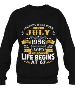 Legends Were Born In July 1956 Shirt 67Th Birthday 4