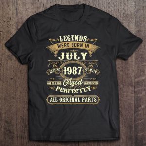 Legends Were Born In July 1987 35Th Birthday Gifts For Men